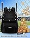 COMECOI Softball Bag, Lightweight Baseball Backpack with Shoes Compartment, Baseball Bat Bags with Fence Hook for TBall Bat & Equipment, for Batting Mitten, Helmet, for Girls, Boys, Youth, Adults