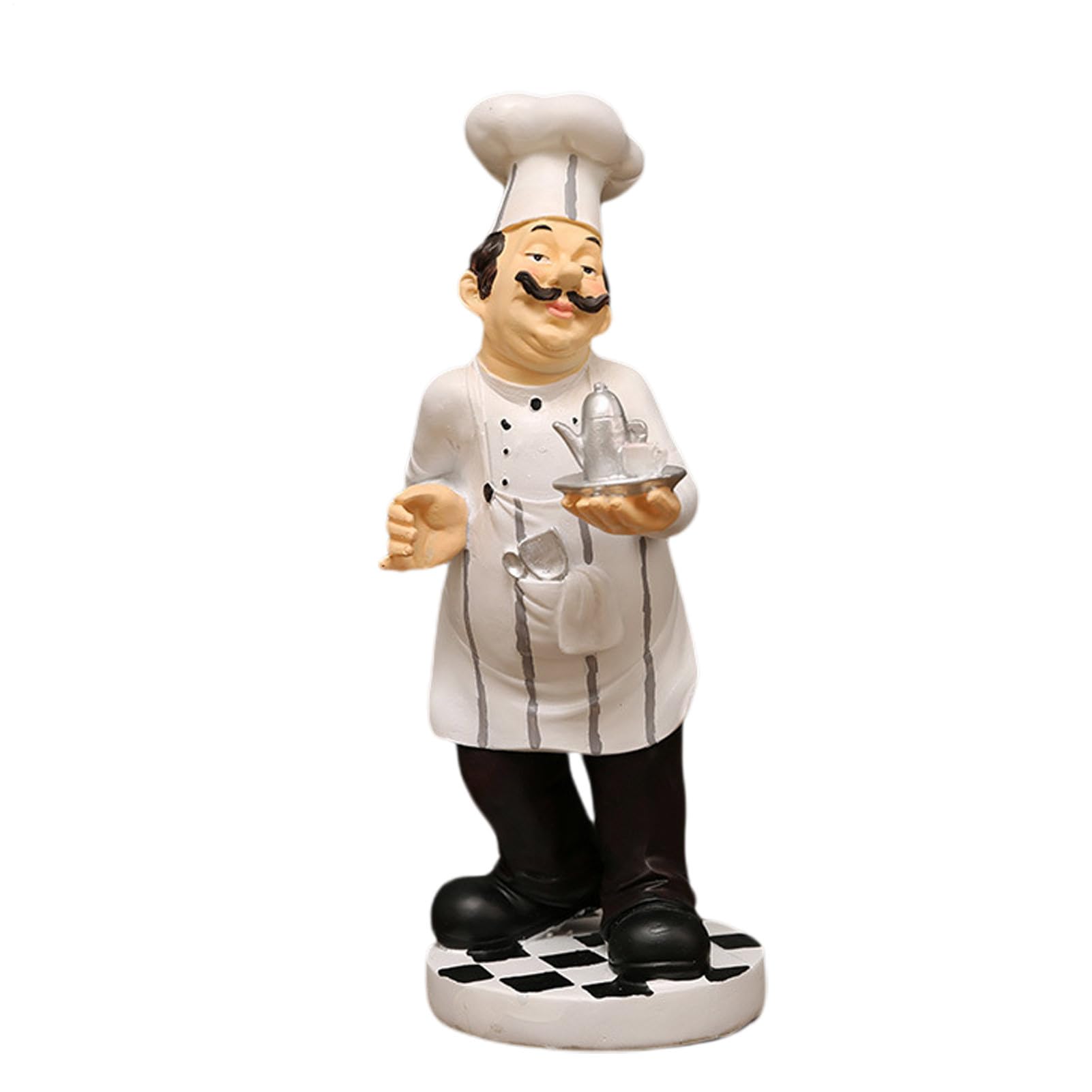 Centres de table figurines de chef idée cadeau créative