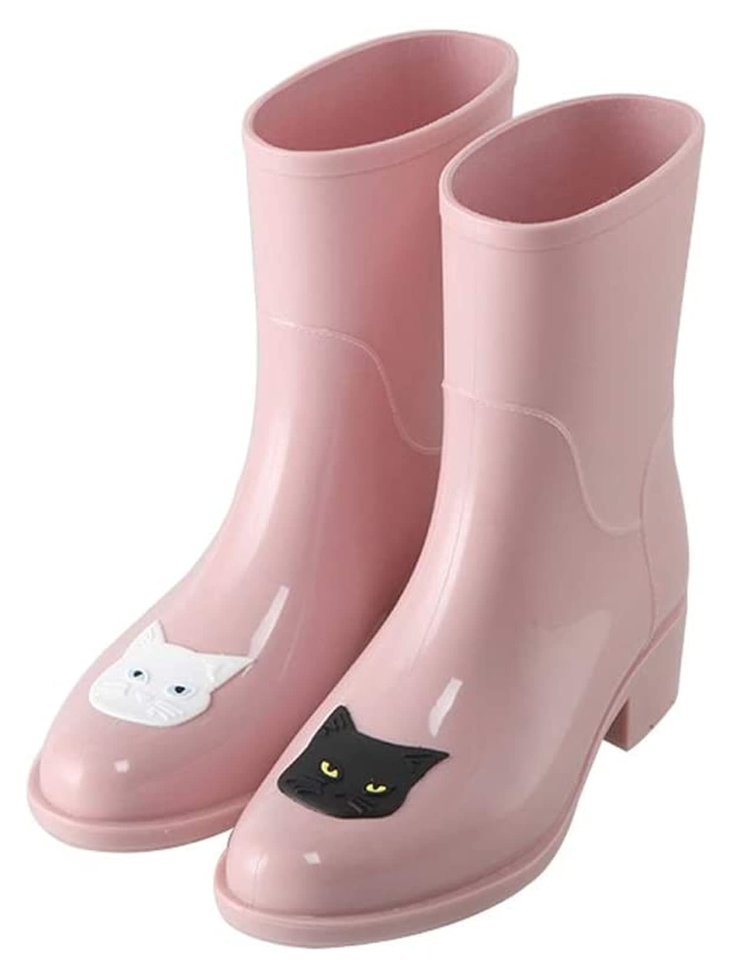 Bottes De Pluie Femme Courtes – Chelsea En Caoutchouc Imperméable – Confort & Style Quotidien