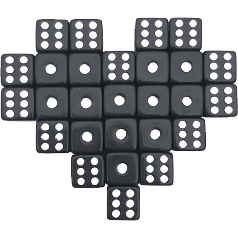 Amazon.co.jp: 50個入 サイコロ 8mm 四角 六面 ダイス アクリル ボード