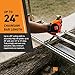 Granberg Chainsaw Alaskan Sawmill MKIV, Cordless Portable Wood Cutting Machine Guide - Log Cutter Planer - Woodworking Tools Kit Equipment - Router Case Attachment Accessories Part (24 Inches)