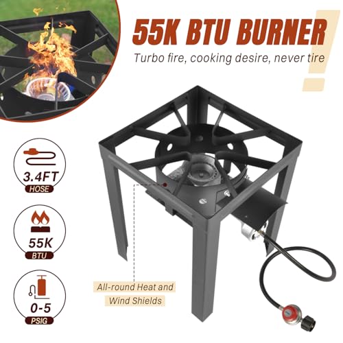 Hidpriva 30Qt Turkey Fryer & 10Qt Fish Fryer Kit thumb #2