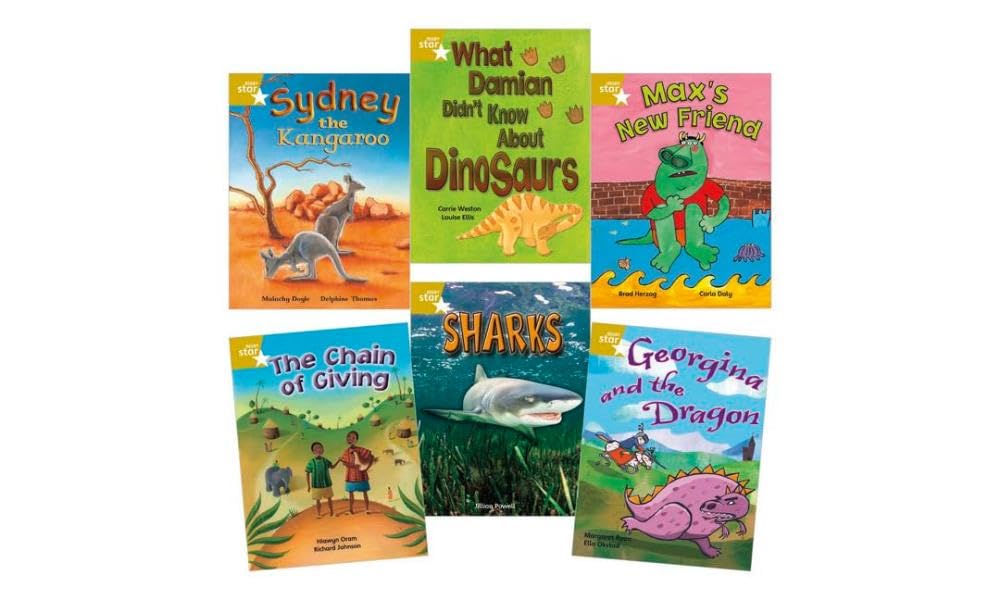 Learn at Home:Star Reading Gold Level Pack (5 fiction and 1 non-fiction book) Paperback – 23 April 2010