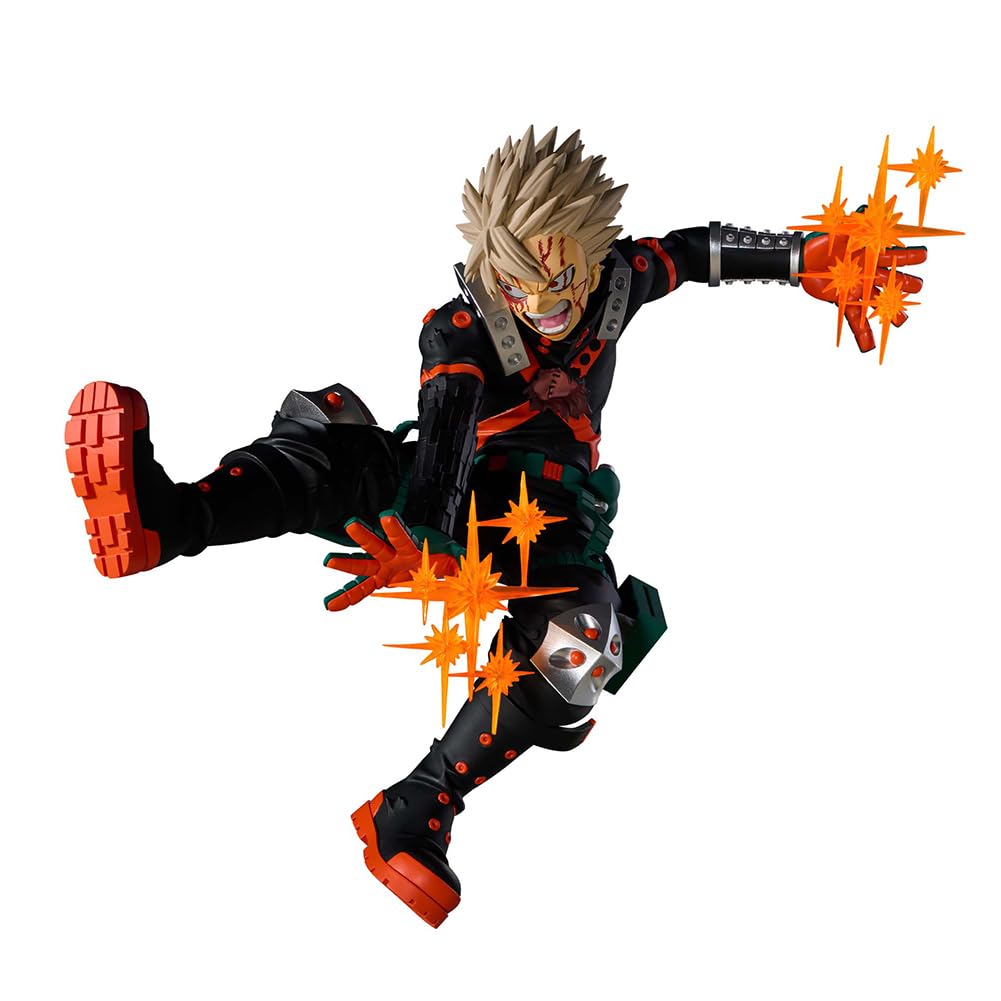 Zhongkaihua MHA Bakugou Katsuki Figure Scarred Battle Bakugou Katsuki Action Figure 16CM Anime PVC Model Home Desk Decoration Ornament Birthdays Gift For Fans โ image 1