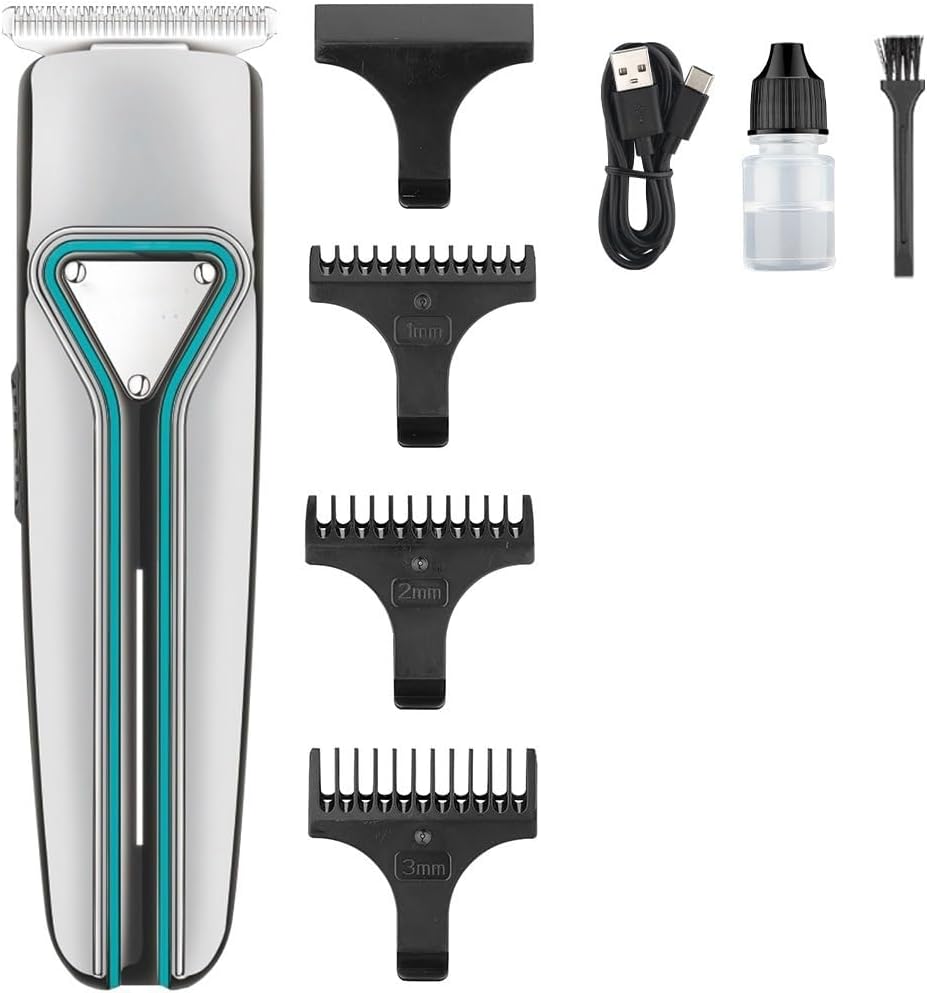 Electric Hair R Rs for Men Trimmer T-Blade Cutting Machine Portable Rechargeable for