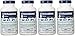 Steramine Sanitizing Tablets, For Sanitizing Food Contact Surfaces, Kills E-Coli; HIV; Listeria, Model 1-G,150 Sanitizer Tablets per Bottle, Blue, Pack of 4 Bottles