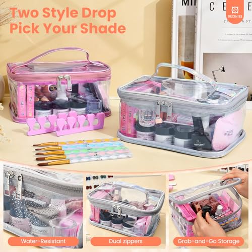 Kit de uñas profesional para principiantes con acrílicos y práctica miniatura 3