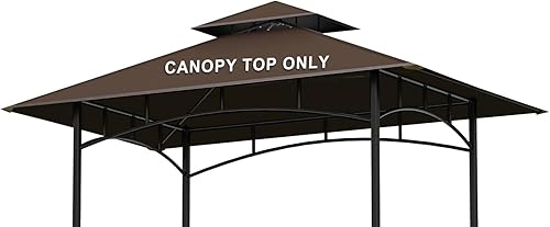 Grill Gazebo Replacement Canopy Top - AONEAR 5'x8' Outdoor BBQ