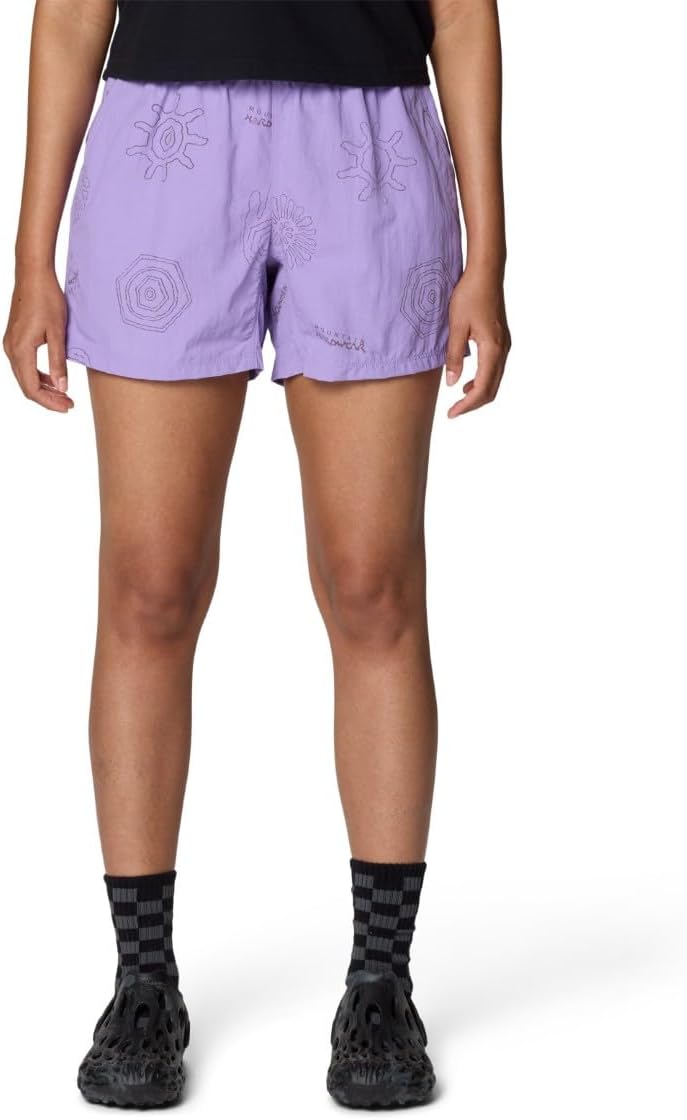 Mountain Hardwear Women's Stryder Short, Harbor Violet Screens Print, Small x 5