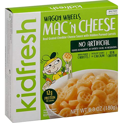 Kidfresh Wagon Wheels Mac 'n Cheese, 6.3 Ounce (pack Of 8) - Thumbnail 4
