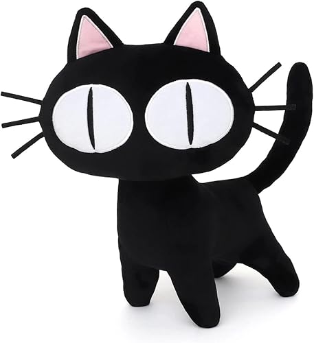 Helltaker Trigun - Muñeco de peluche con estampado de Trigun, figuras de juguetes de peluche para niños, regalos de cumpleaños (gato)