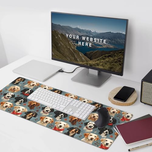 Tapis de souris pour ordinateur portable pour créer un espace bureau mignon et cozy