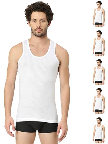 VIP Men’s Solid Regular Fit Vest (FRELT_New_P6_85_White For Rs. 330 @ 61 % VIP Men’s Solid Regular Fit Vest (FRELT_New_P6_85_White For Rs. 330 @ 61 %