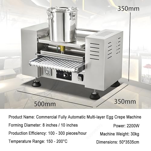 Commercial Crepe Roller Machine Electric