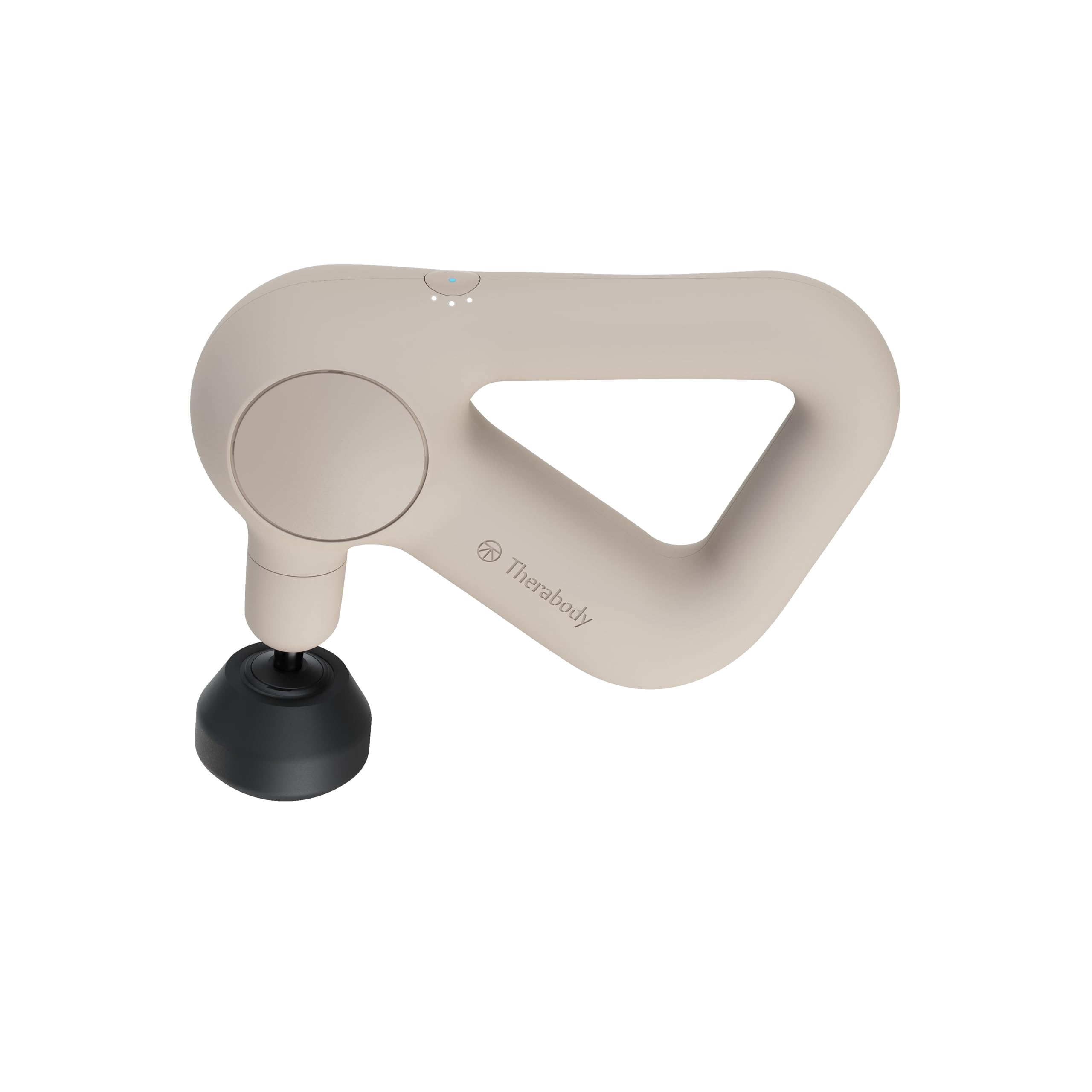 TheraGun Relief Handheld Percussion Massage Gun - Easy-to-Use, Comfortable & Light Personal Massager for Every Day Pain Relief Massage Therapy in Neck, Back, Leg, Shoulder and Body (Sand)