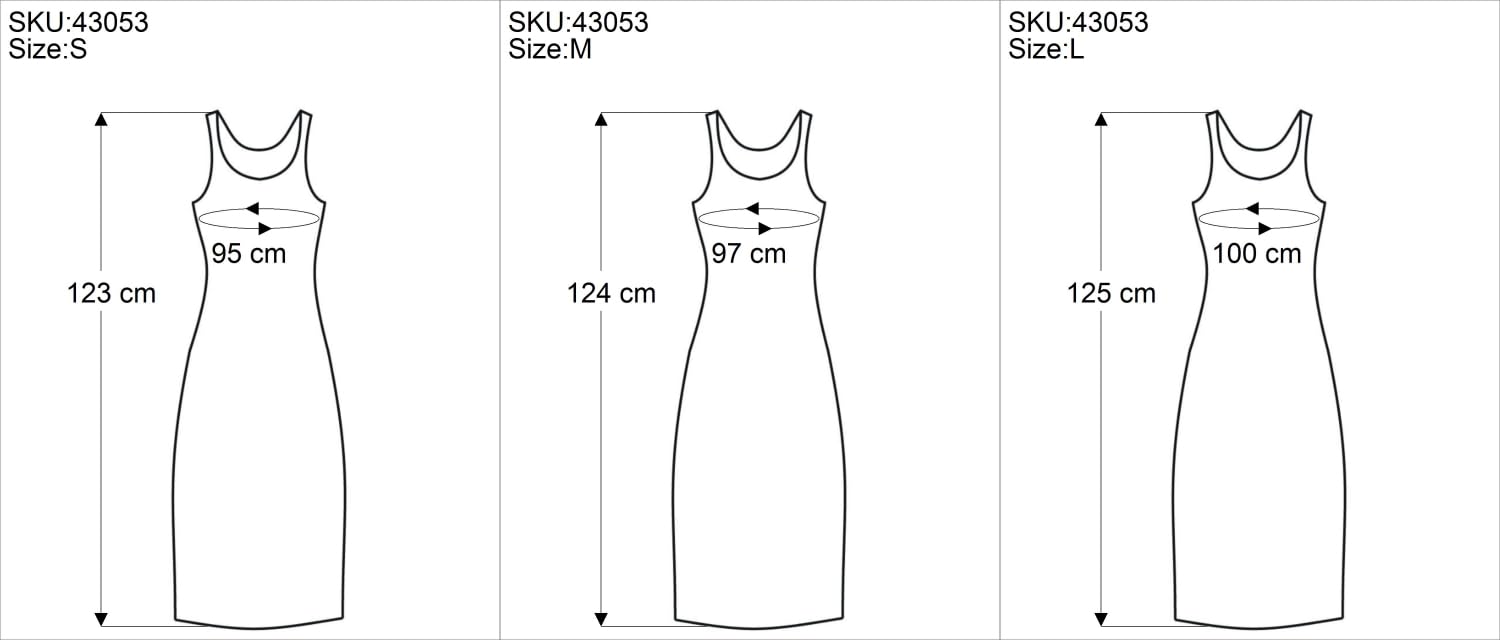 GURU SHOP Vestido largo de verano convertible para mujer, de algodón, largo y medio, ropa alternativa