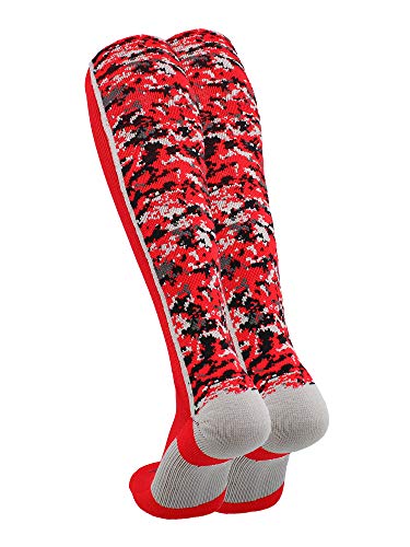 Image of TCK Digital Camo OTC Socks for Youth & Adults - High Performance Team Athletic Socks for Baseball, Football & Lacrosse, USA