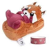 corimori Estuche Escolar (10+ Modelos) Animales De Peluche Niños, color ponva el panda rojo (marrón) (1845-015)