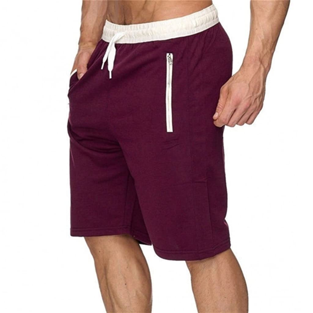 Slim Fit Sport Shorts Men Fitness Bodybuilding Workout Homme Basketball Gym Short Pants