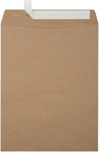 Miniatura 16 de LUXPaper Sobres de extremo abierto de 10 x 13 pulgadas Despegar y prensar Azul marino Texto de 80 libras Cantidad de 1,000