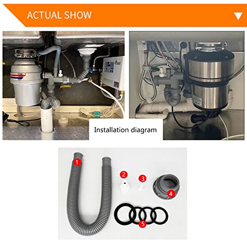 Tuyau de plomberie extensible indispensable pour raccordement d'évier et lavabo difficile