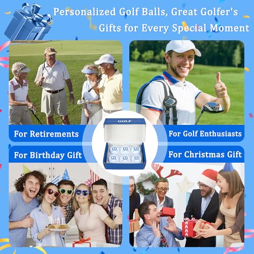 LACGO Monogrammed Golf Balls