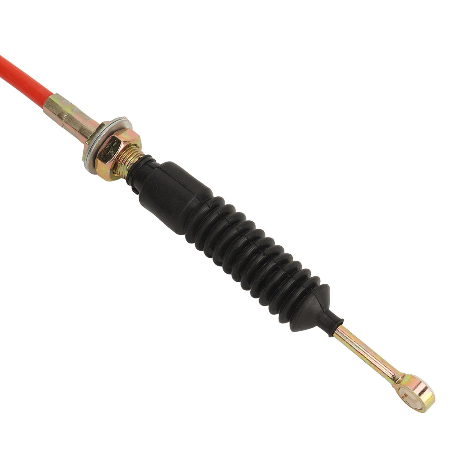 Tbest Cable de Transmisión de Marcha Atrás, Línea de de Marchas, Construcción Duradera de Aleación de Acero con Funda de PVC para Go Karts de hasta 250