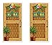 Beistle S57314AZ2, 2 Piece Aloha Door Covers, 30'' x 5'