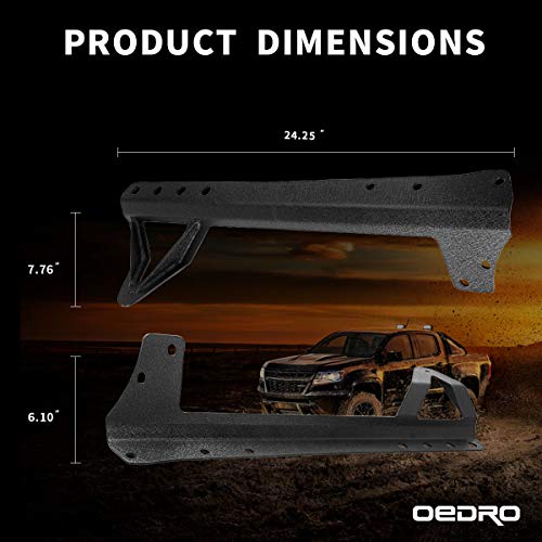Image of OEDRO 52 Inch LED Light Bar w /Wiring Harness Fit for 07-18 Jeep Wrangler JK