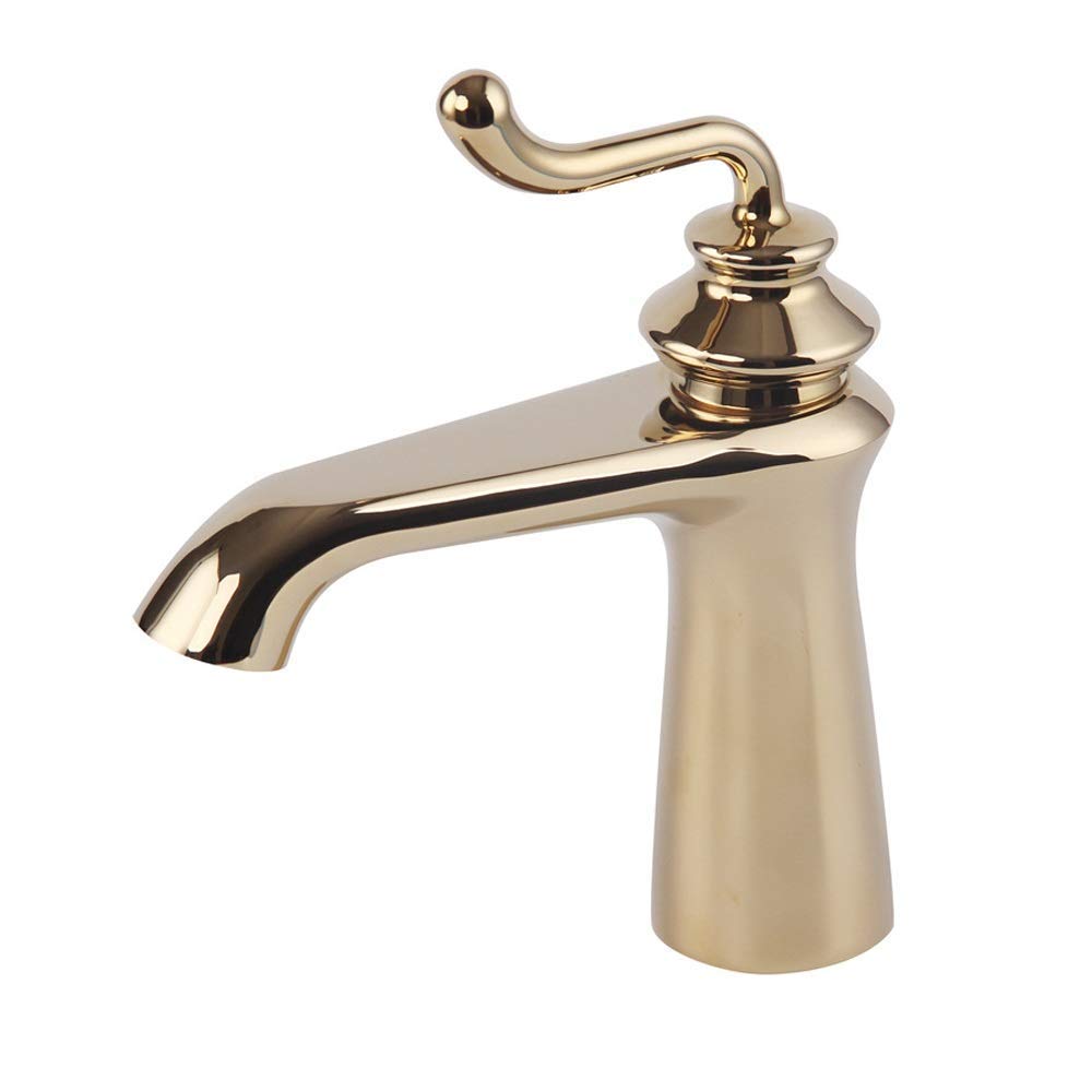 Robinet de cuisine et bassin en bronze à jet fluide pour pose sur comptoir