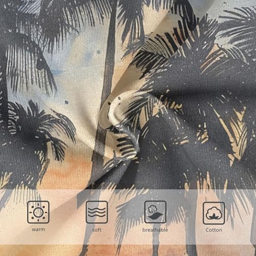 Cotton Girls Underwear Toddler Beach Watercolor Painting Tropical Little Girl Panties Fun Print Underpants Briefs 2t3