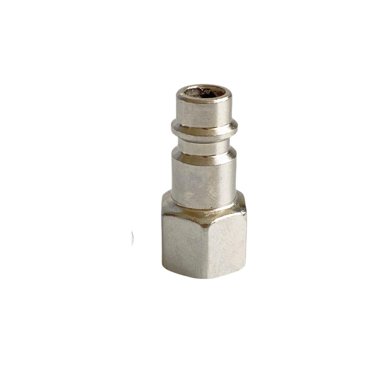 Conector rápido neumático G1/4 de rosca hembra para compresor de aire de taller, 5 piezas