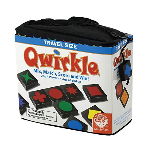 Mindware QWIRKLE Strategy Games Pack Of 2 – Travel Games Kit Includes Qwirkle Travel And Qwirkle Rummy thumb #3