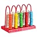 VILLCASE Abaco in Legno per Bambini Educativi Conteggio Perline Giocattolo Matematica Strumento di Calcolo per Il Bambino Scuola Materna Scuola Materna Forniture di Apprendimento 15X11. 3