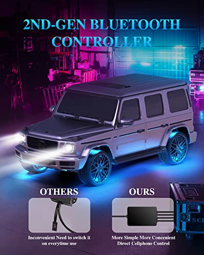 Tenmiro T-33 Car Rgb Led Rock Lights Kit thumb #4