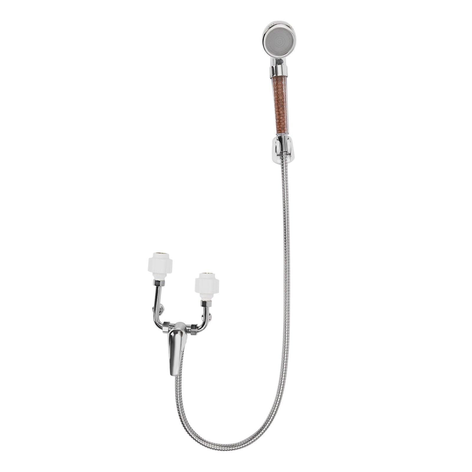 Podgrzewacz przepływowy, bojler elektryczny, pojemność 2000 W, szerokość ciepłej wody 120 l, pionowy zbiornik IPX4, 25-75°C, ze słuchawką prysznicową, do kuchni, toalet, salonów fryzjerskich, łazienki
