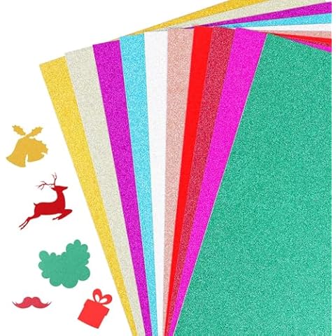 Papier pailleté RMIVEGLIA - 20 feuilles Cover