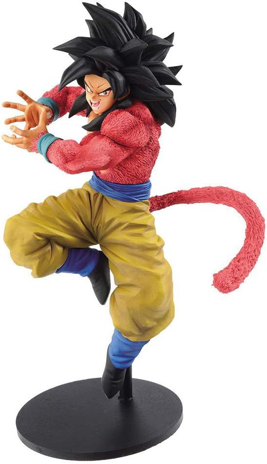 Dragon Ball GT You&amp;#39;re Finished! 10x Kamehameha!!! Super Saiyan 4 Son Goku PVC Figure