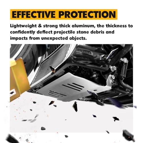 Image of Chrome Skid Plate Compatible for Harley Touring Road Glide FLTRX /FLTRXSTSE,CVO Road Glide FLTRXSE,Street Glide FLHX,Street Glide Special FLHXSE 2024-UP Lower Engine Chassis Protection