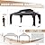 Yardenaler 12x16 FT Gazebo Wooden Finish & Metal Frame, Double Roof Permanent Outdoor Pavilion with Curtain & Netting for Patio. Garden, Backyard