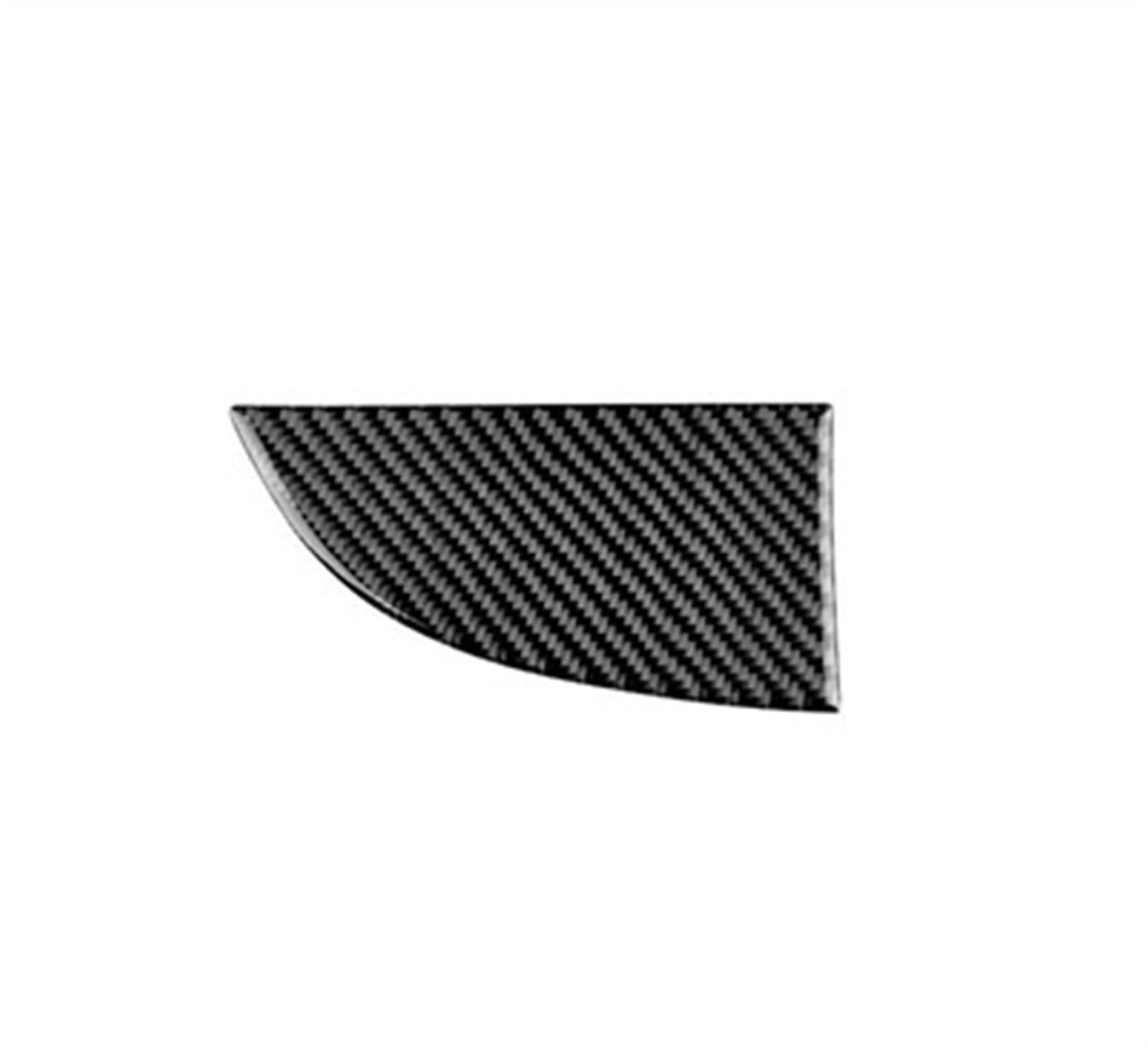 Piwine Main Driver Lhd Black Real Soft Carbon Fiber Car Co-Liopt Interior Sticker For Fiat 500 2016 2017 2018 2019 2020 2021 2022 2023