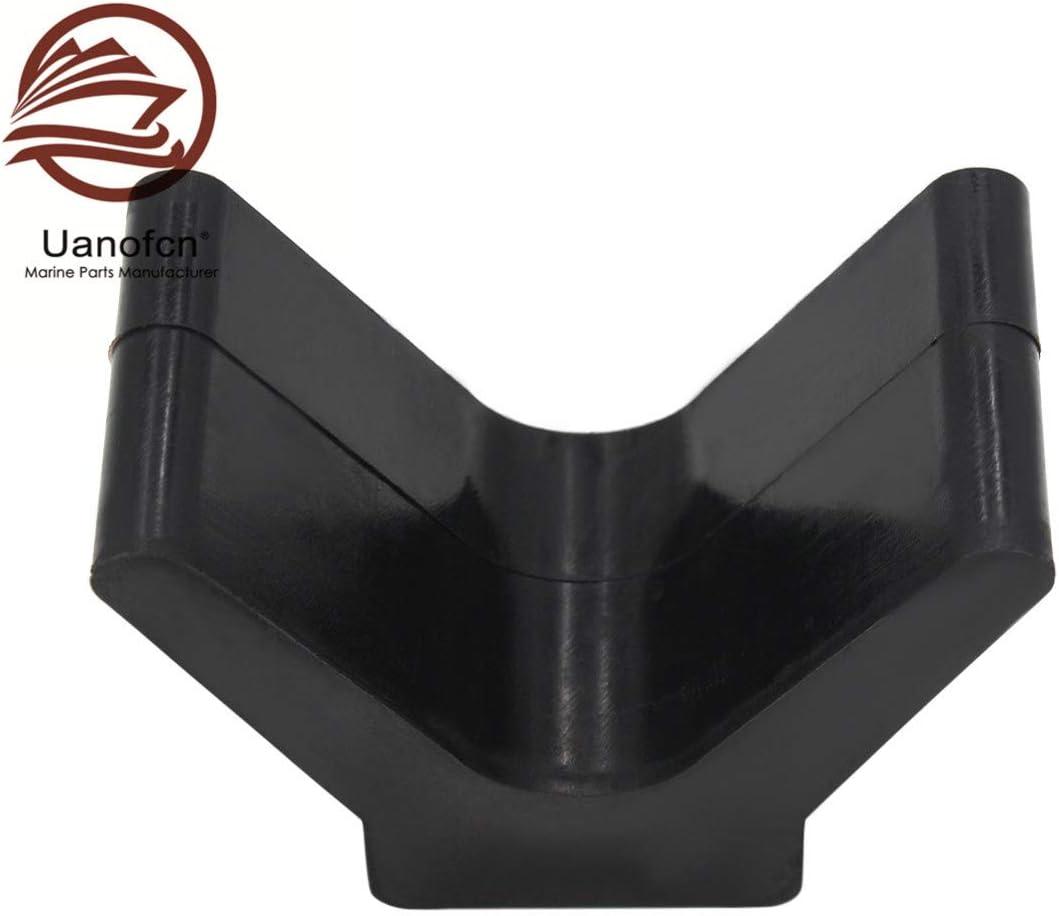 UANOFCN 2 Inch Mounting Width Boat Trailer Non Marking Polyurethane V Bow Stop : Sports & Outdoors