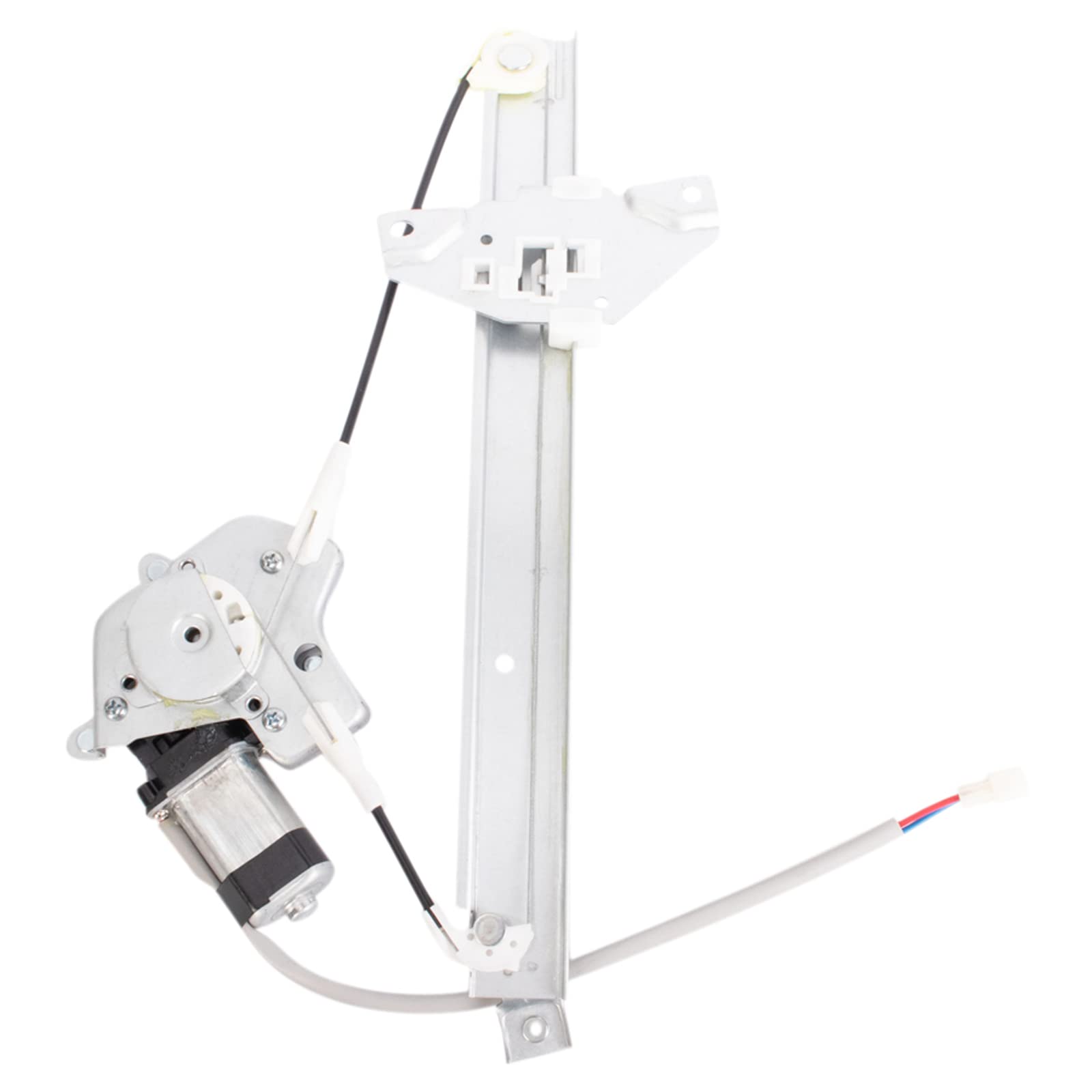 TRQ Rear Driver Side Power Window Motor and Regulator Assembly Power Compatible with 1992-96 Toyota Camry Sedan 1st VIN Digit J