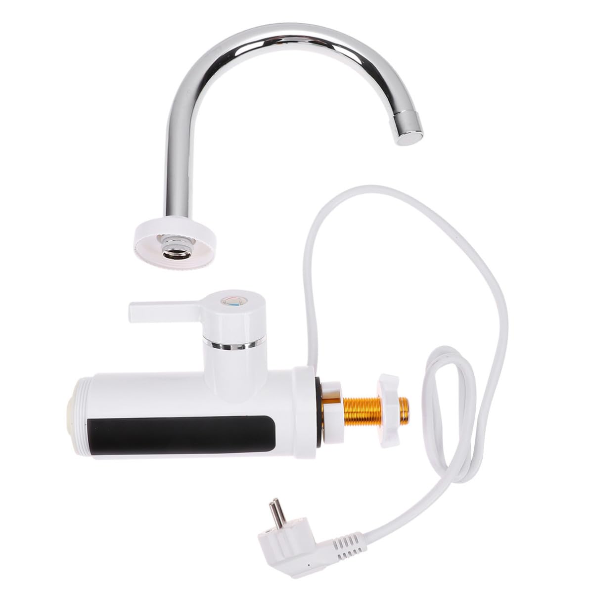 Robinet Inoxydable Instantané 220v en Chaude Acier Eu Plug D'eau Abs
