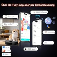Yigars 3-in-1 Saugroboter mit Wischfunktion bis zu 8000Pa LiDAR Navigation – Ansicht 5