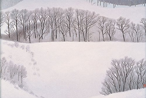 東山魁夷　『冬の旅』　岩絵の具方式複製工芸画 Amazon.co.jp: 東山魁夷 「 冬の旅 」 岩絵具方式複製画 : ホビー