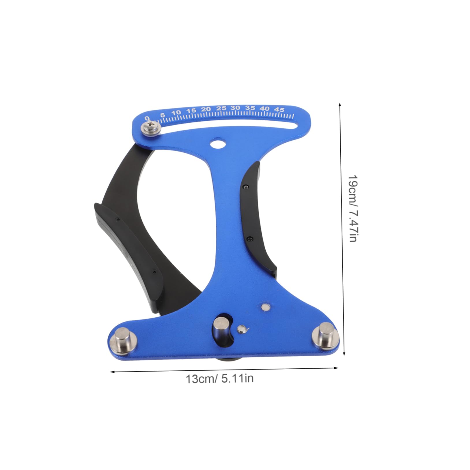 YARNOW Medidor de Tensión de Radios de Bicicleta Azul, Aleación de Aluminio, Ligero y Portátil, para Medir Precisión la Tensión Radios en Ruedas