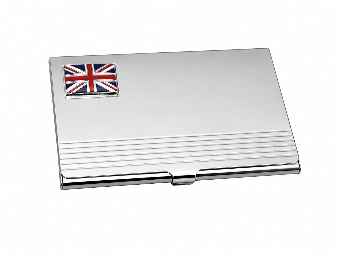 Union Jack Business Card Holder – Onyx Art BC12 Premium British Flag