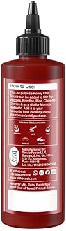 EL The Cook Honey Chili Sauce | Made with real Honey | No MSG, Artificial Colour Or Flavour Added | Natural, Fat-free, Vegan, Gluten-free | Pack of 2 x 110 grams