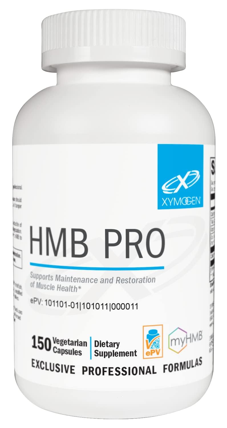 HMB PRO - HMB Supplements for Muscle Recovery - Calcium Supplement with Vitamin D3 - Gluten Free, Vegan, Non GMO (150 Capsules)